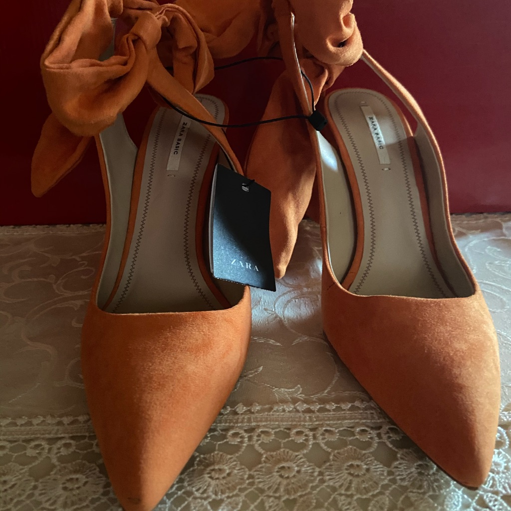 Orange Suede Shoes